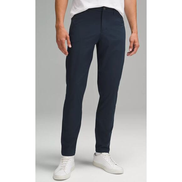 Lululemon navy blue ABC pants - Picture 1 of 5